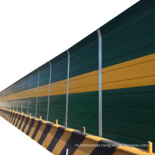 Outdoor aborsbing road railway noise reduction barrier sheet ceramic